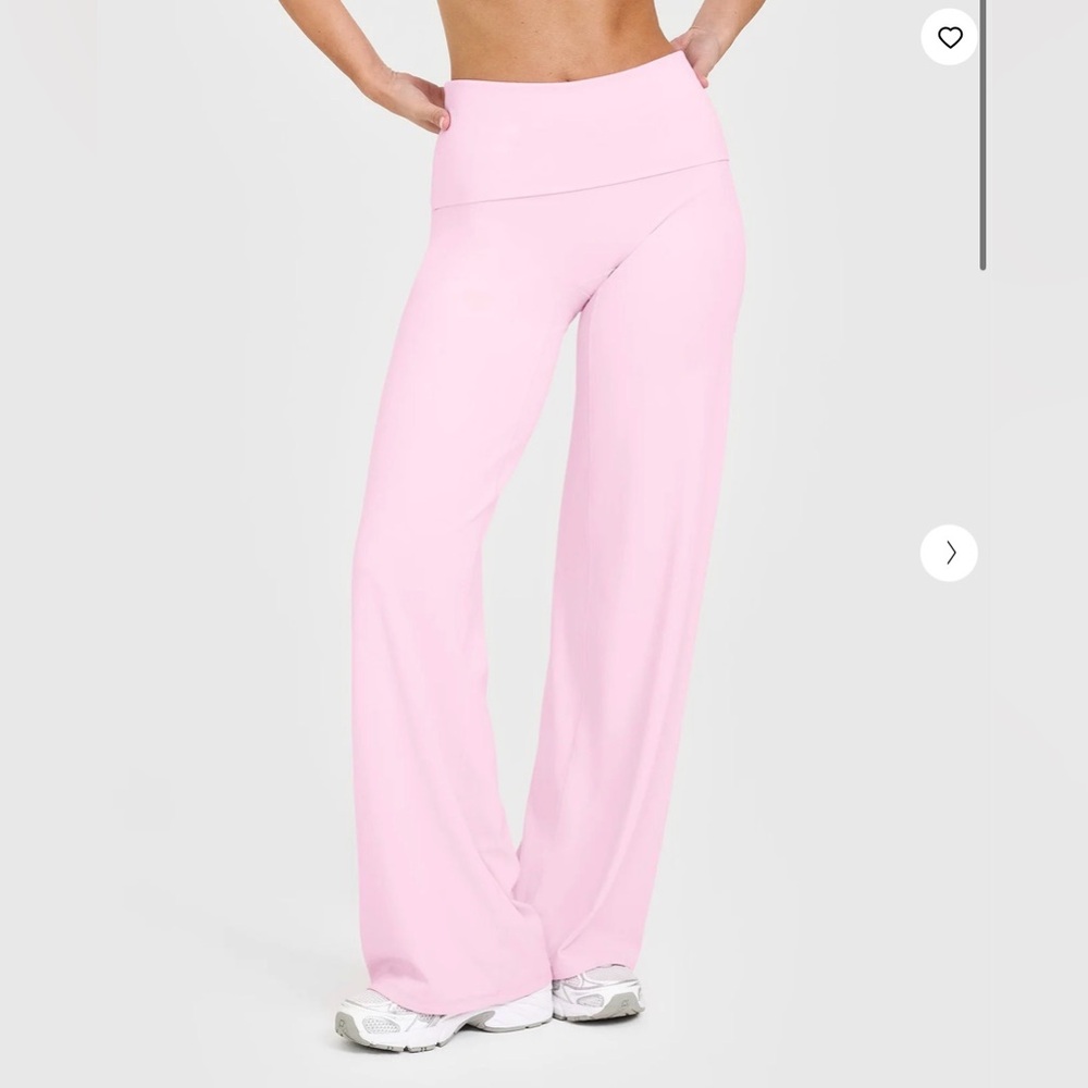 ONER active - soft motion fold over leggings- chalk pink - Picture 2 of 3